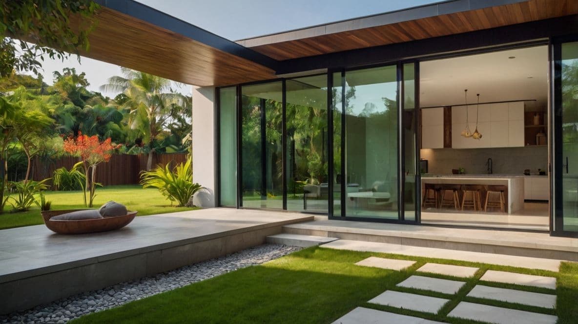 Modern Single-Story House Design Trends: Bringing Nature into Every Living Space